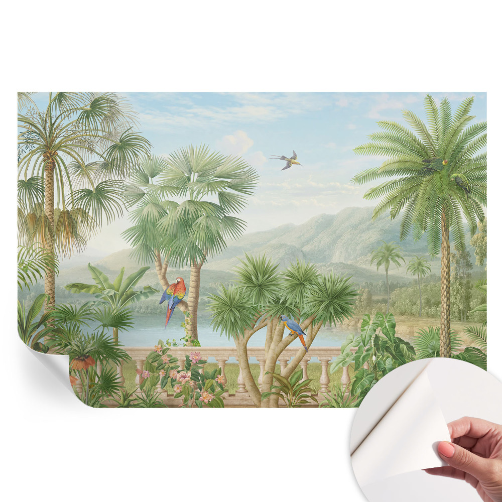 Fototapet modern pentru sufragerie Peisaj exotic