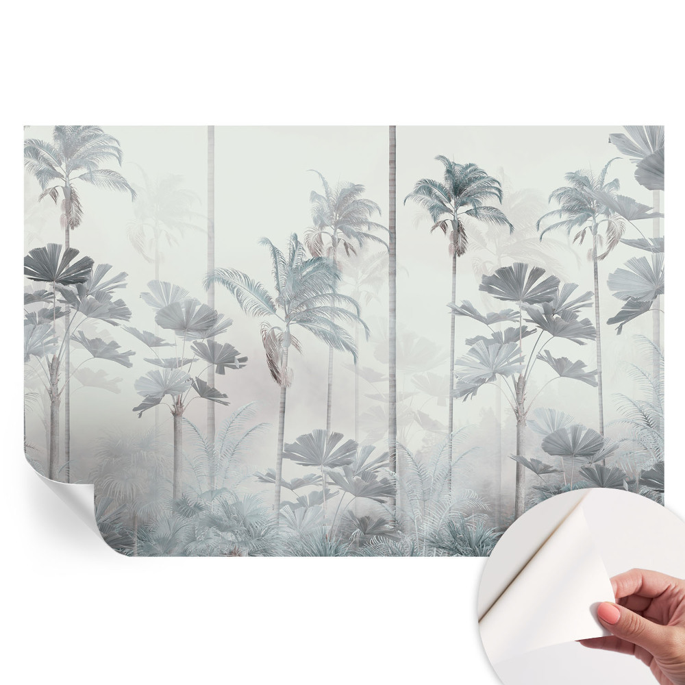Tapet autoadeziv pentru camera de zi Peisaj tropical