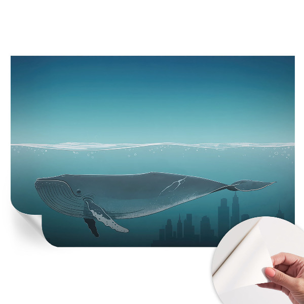 Fototapet autoadeziv pentru dormitor Armonia Apei