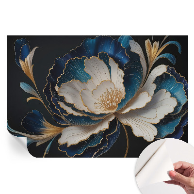 Fototapet autoadeziv Model floral