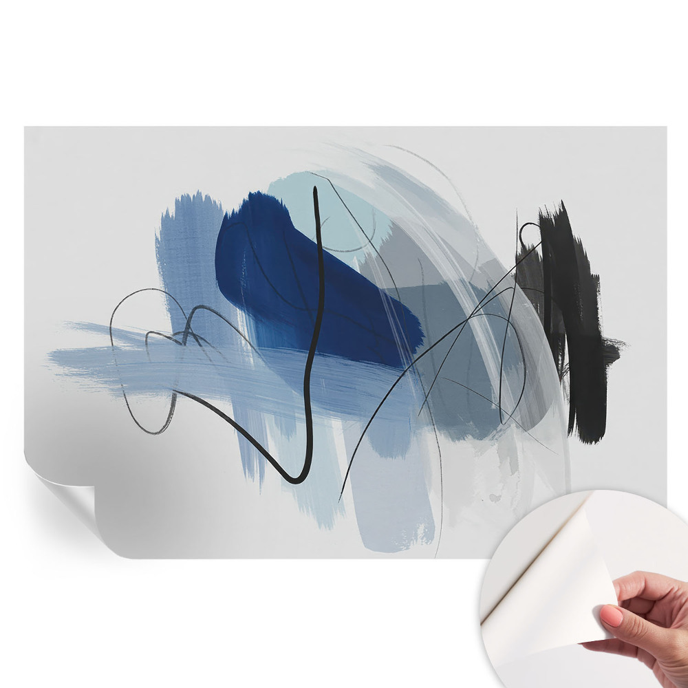 Fototapet modern pentru sufragerie Abstracțiuni colorate