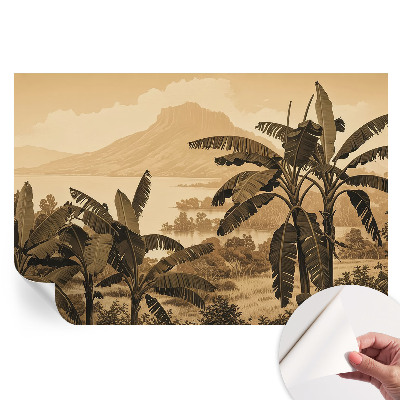 Fototapet autoadeziv Panoramă tropicală