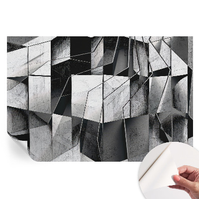 Fototapet modern pentru sufragerie Abstracție geometrică