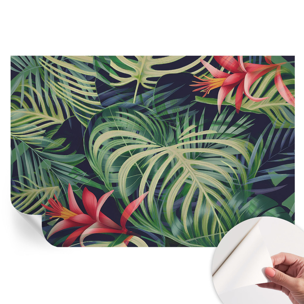 Tapet fotografic autoadeziv Plante exotice