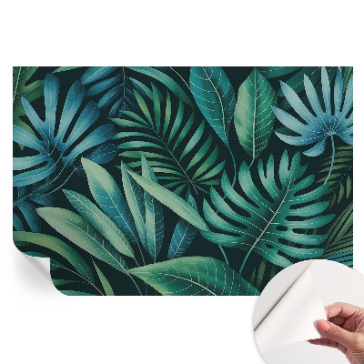 Tapet fotografic autoadeziv Frunze tropicale