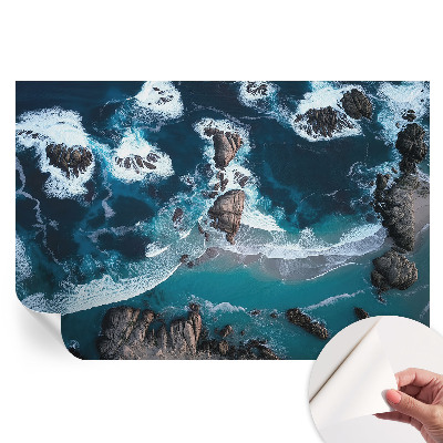 Fototapet autoadeziv pentru dormitor Valurile oceanului