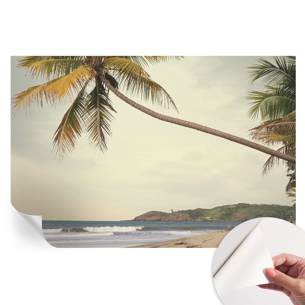 Fototapet modern pentru sufragerie Peisaj tropical