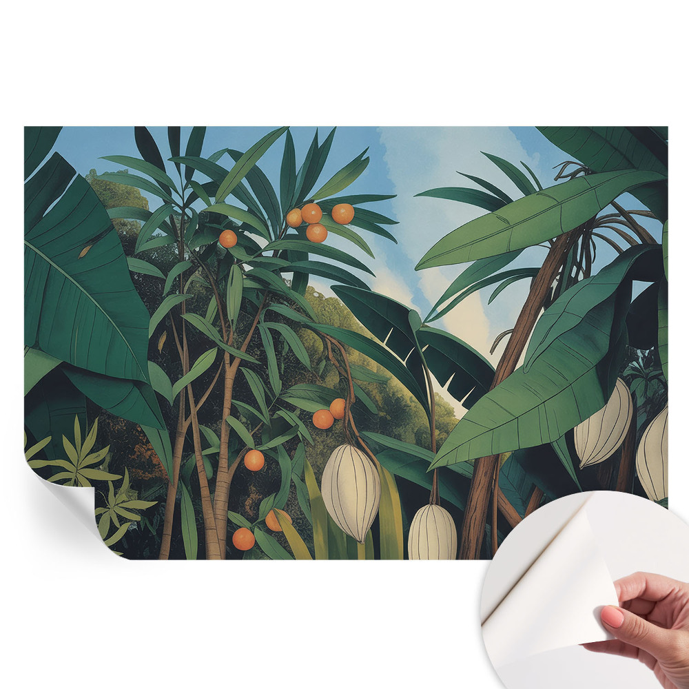 Tapet fotografic autoadeziv Junglă tropicală