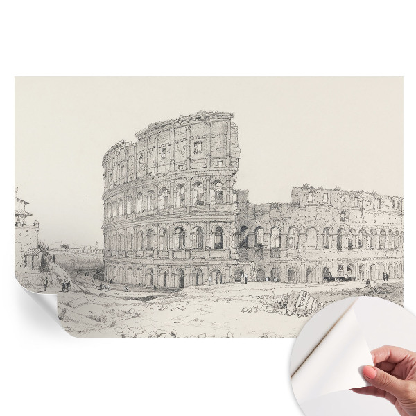 Fototapet autoadeziv pentru dormitor Ruine antice