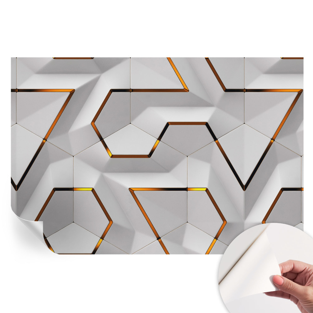 Fototapet autoadeziv Geometrie modernă