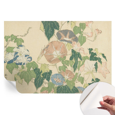 Fototapet modern pentru sufragerie Eleganță florală