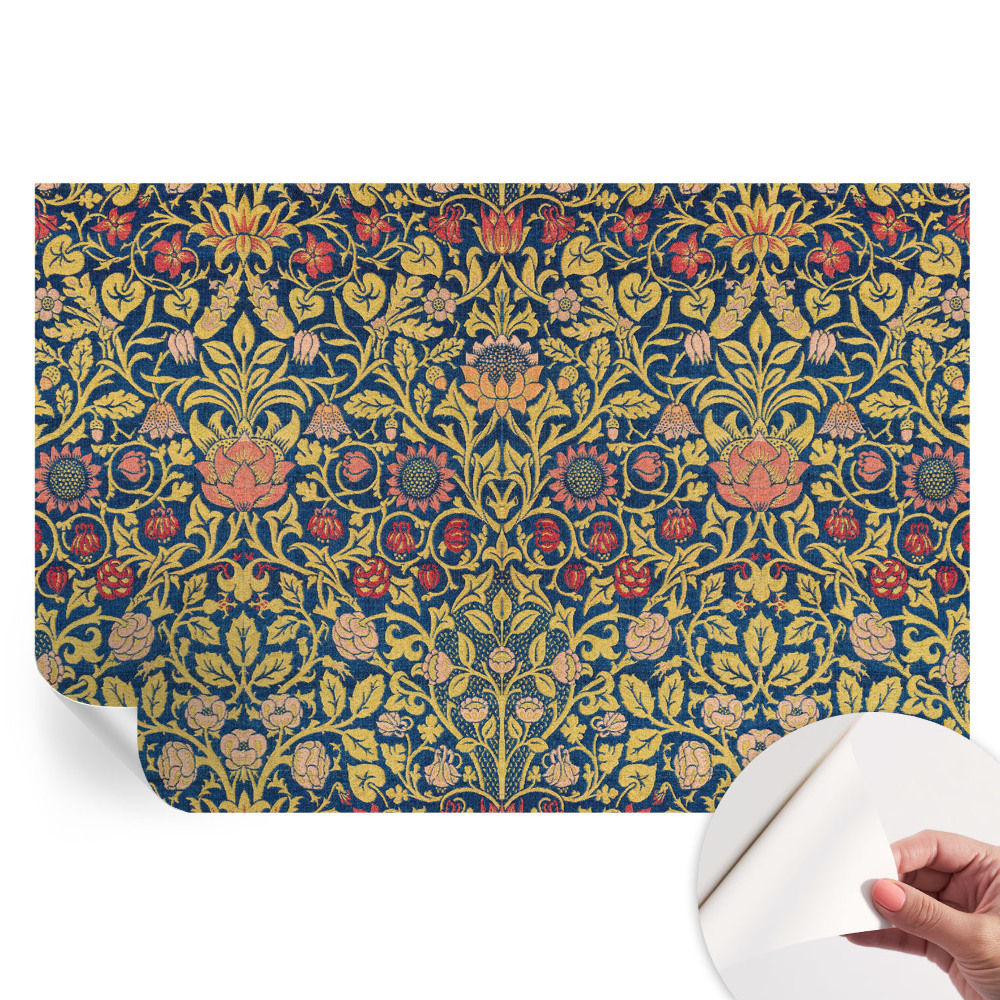 Tapet autoadeziv pentru camera de zi Model floral