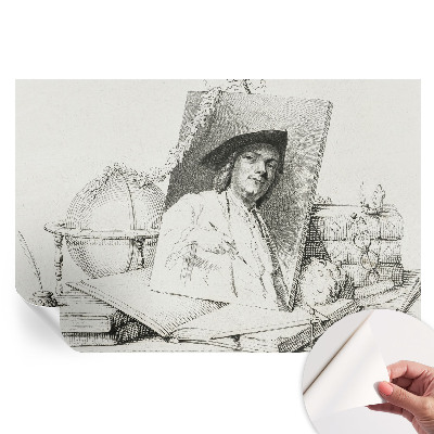 Fototapet autoadeziv pentru dormitor Portret artistic