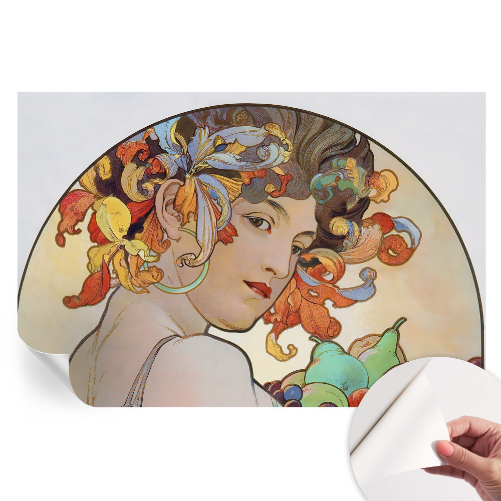 Fototapet autoadeziv model Art Nouveau colorat