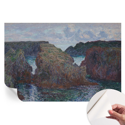 Fototapet modern pentru sufragerie Coasta stâncoasă