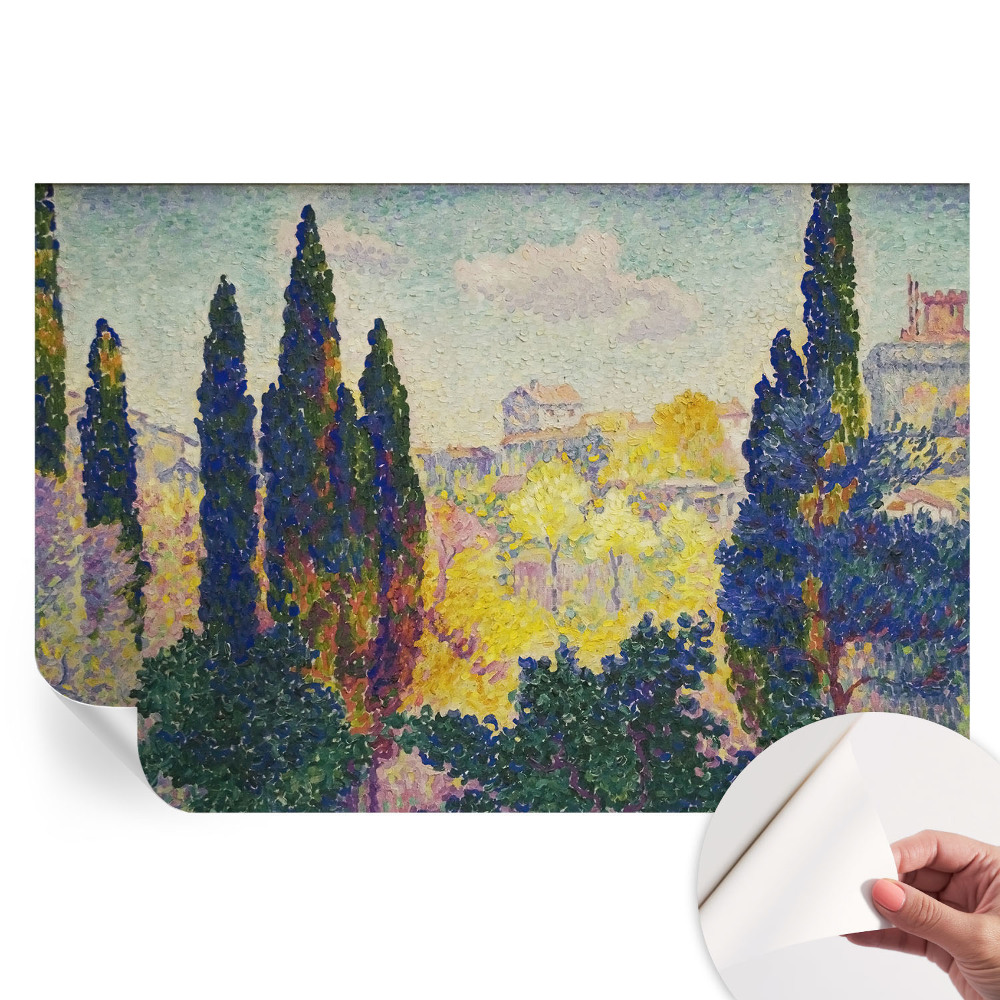 Fototapet modern pentru sufragerie Peisaje impresioniste