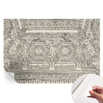 Fototapet autoadeziv pentru dormitor Ornament clasic