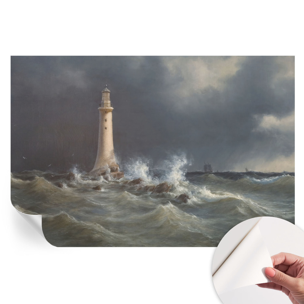 Fototapet modern Furtuni maritime pentru sufragerie