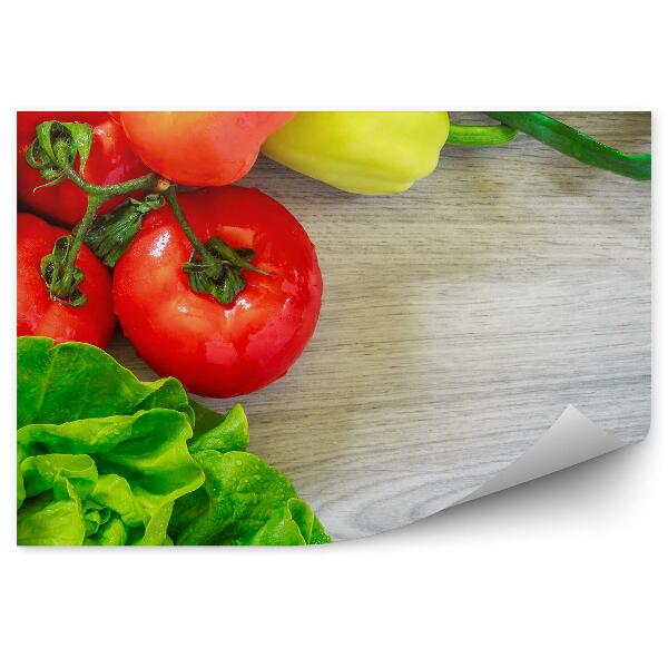 Fototapet pentru perete Legumele proaspete udă alimente sănătoase