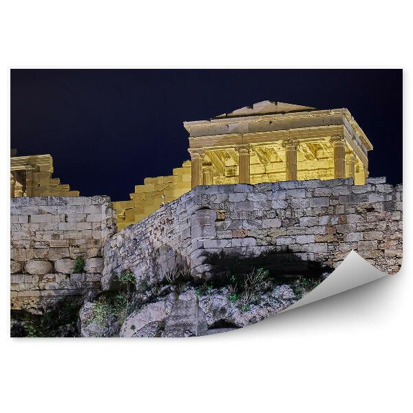 Fototapet pentru perete Acropole Atena Grecia Plante De Noapte