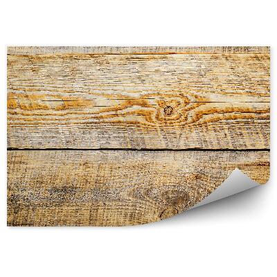 Fototapet perete Scânduri De Lemn Cu Caneluri Vizibile