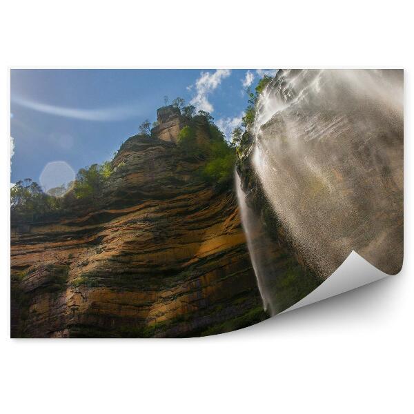 Fototapet perete Cascada Blue Mountains Australia Stânci