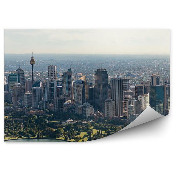Fototapet perete Vedere Aeriană A Orizontului Sydney