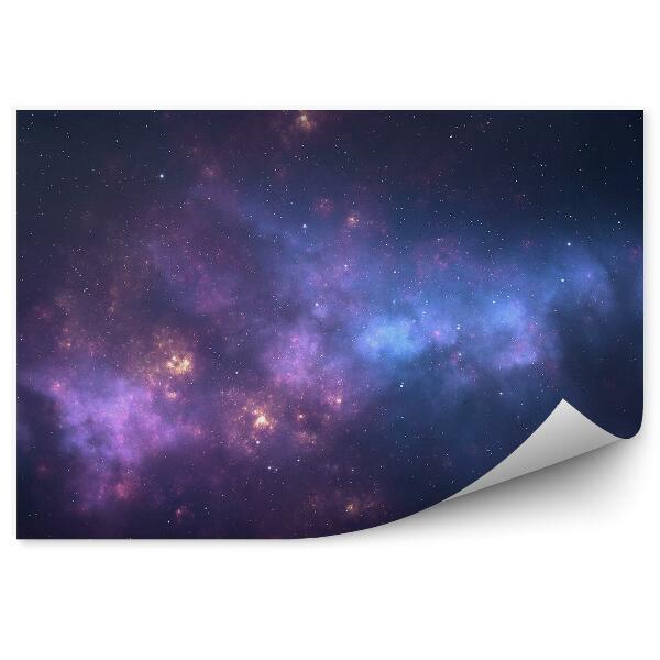Fototapet pentru perete Cer De Noapte Univers Cer Plin De Stele Nebuloasă Galaxie Cosmos