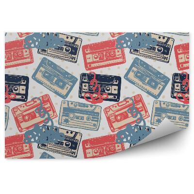 Fototapet Model De Casete Vechi 