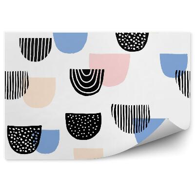 Fototapet vintage Model geometric colorat