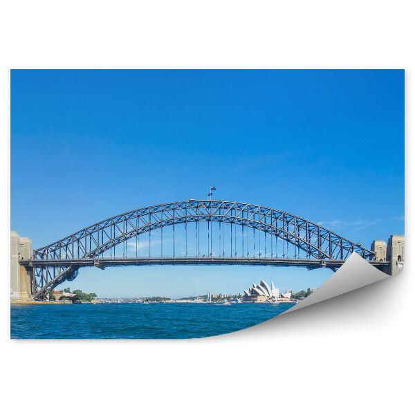 Fototapet Sydney Harbor Bridge apă