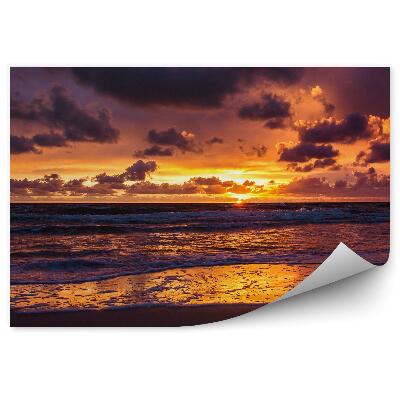 Decor fototapet Valuri De Apă Nisip De Mare