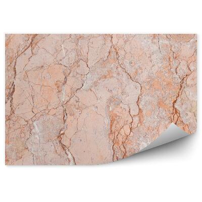 Fototapet perete Marmură Roz Crăpată