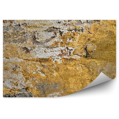 Decor fototapet Zid De Cărămidă Cu Tencuială În Cădere