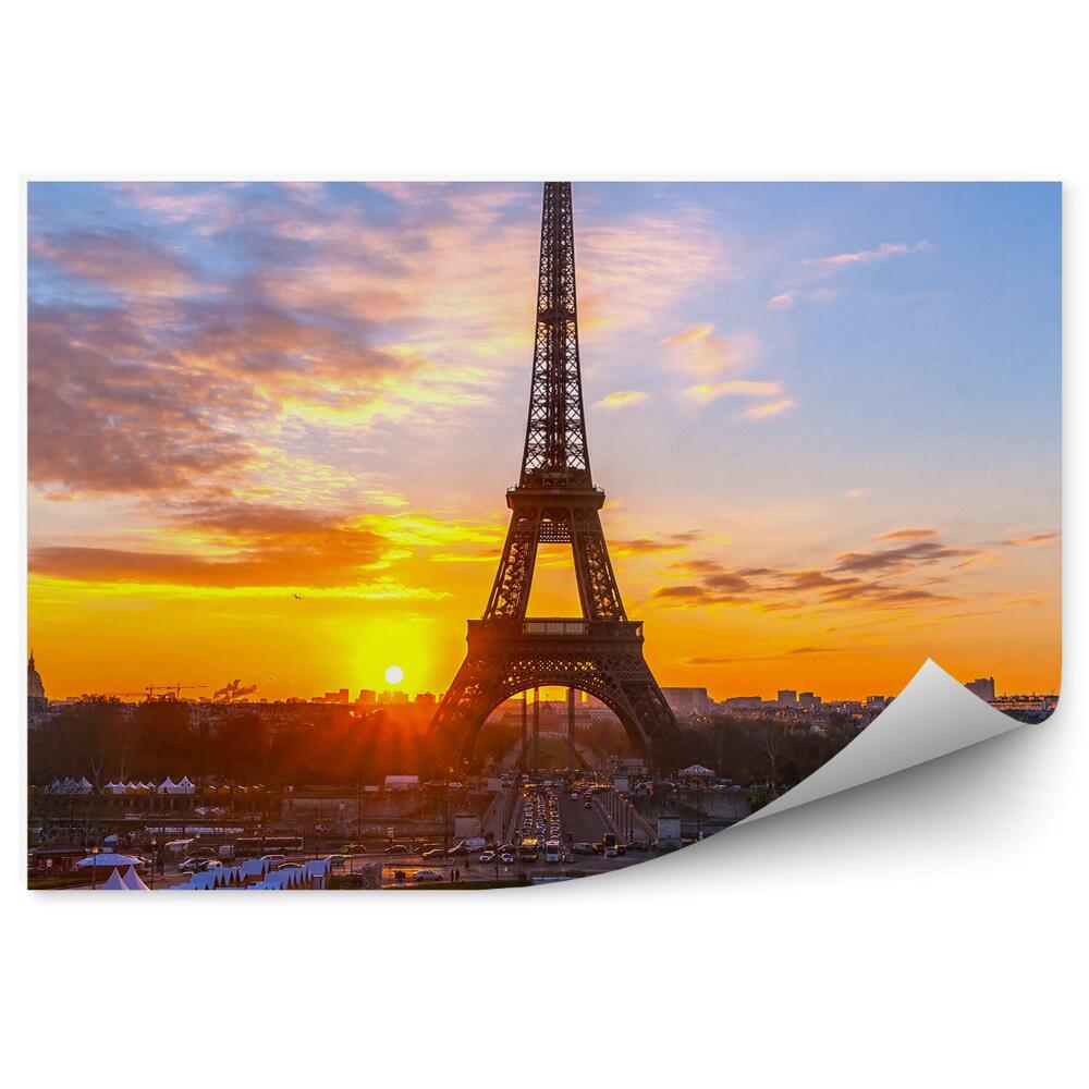 Fototapet perete Turnul Eiffel Paris arhitectura orașului Paris