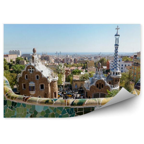 Decor fototapet Park Guell Barcelona oras spania