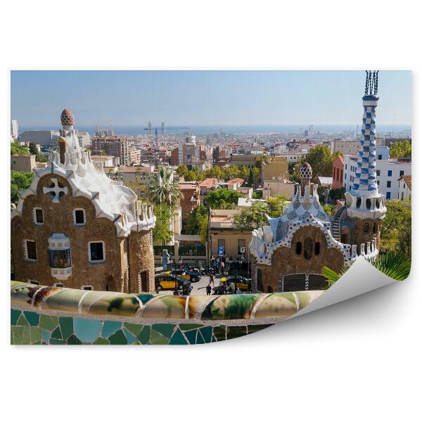 Fototapet Parcul Guell Barcelona Spania