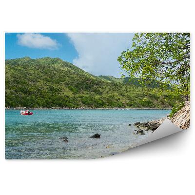 Fototapet Golf Tropical Cu Apă Verde