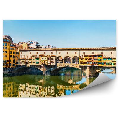 Fototapet pentru perete Podul Aurarilor Râu Natură Cer Florența