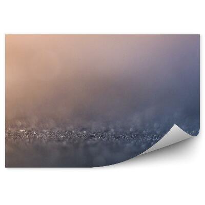 Fototapet perete Neclaritate Gri-Portocaliu