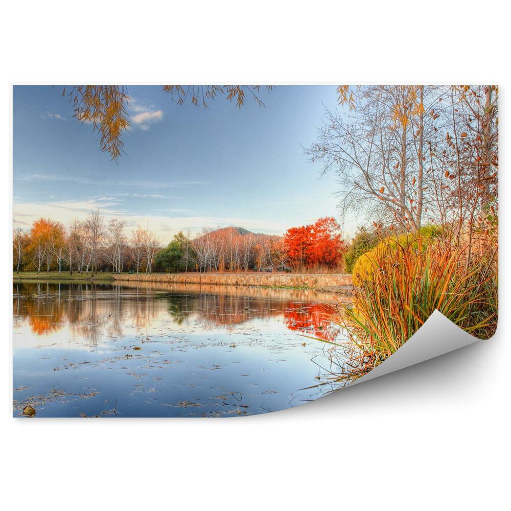 Fototapet Lacul Australian Burley Griffin Canberra