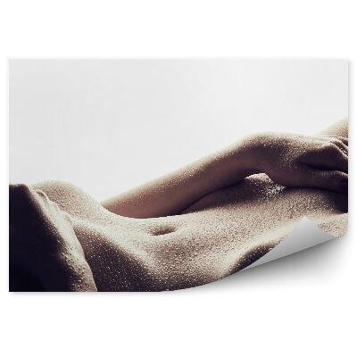 Decor fototapet Picături de apă corpul feminin senzual