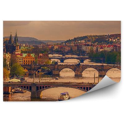 Fototapet Republica Cehă poduri romantice arhitectură