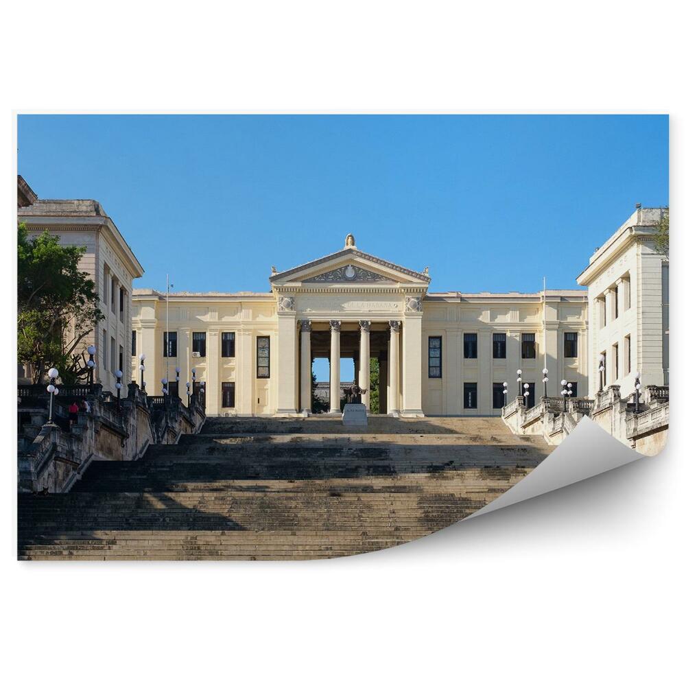 Fototapet Clădirea Universității din Havana Cuba