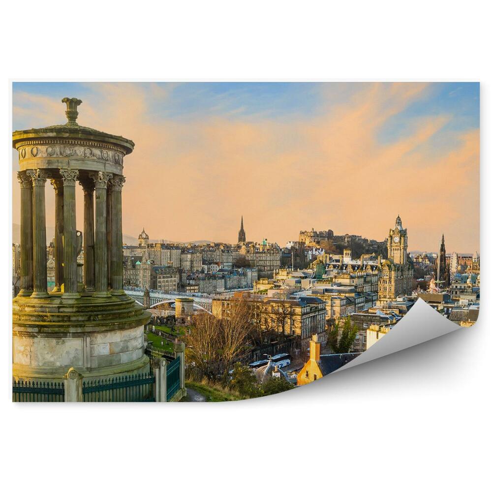 Fototapet perete Edinburgh oraș arhitectură clădiri