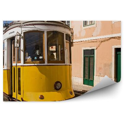 Fototapet perete Tramvai istoric în Lisabona