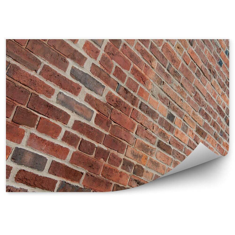 Decor fototapet Perspectivă Zid De Cărămidă