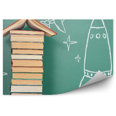 Fototapet pentru perete Carte rachetă