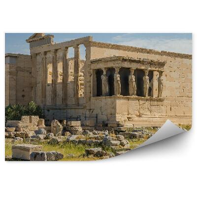 Fototapet perete Ruinele antice ale Acropolei Erechtheion