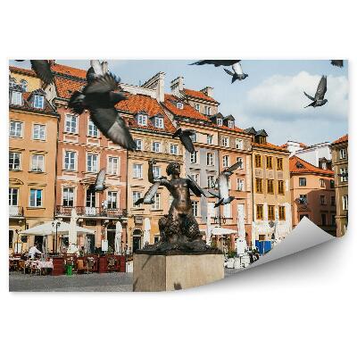 Fototapet pentru perete Varșovia sirenă oraș vechi Polonia
